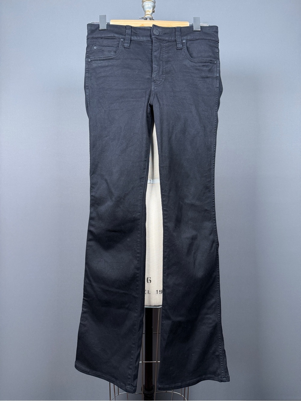Kut from the Kloth Bootcut High Rise Black Jeans